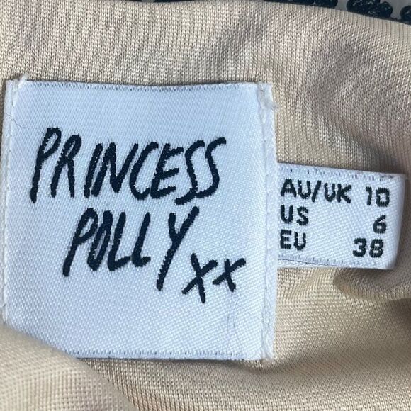 Princess Polly Autumn Print Bodycon Mini Dress Sz 6 - Picture 6 of 9
